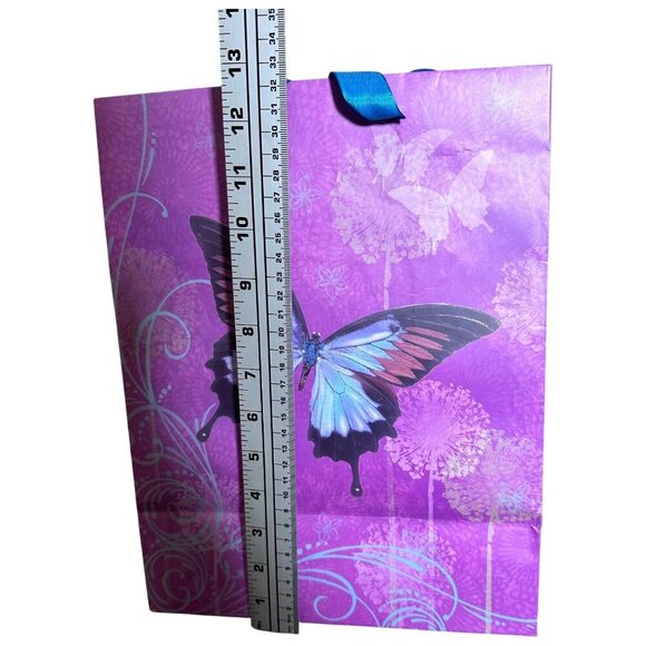 Taylor Swift Official Gift Bag Butterfly Ribbon Handles w Gold Tissue Paper - Picture 10 of 15